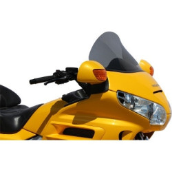 PartzBiz HD KW05-04-0260 - Klock Werks 14 Dark Smoke Flare Vented Windshield Honda Goldwing 1800 01-2017