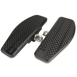 PartzBiz HD TSC-2030-1 - Thrashin Mini Floorboards Black Aluminum Male-Mount Footpeg 2018+ Harley Softail