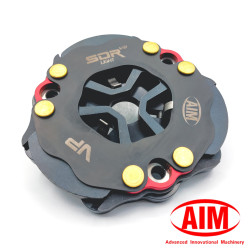 PartzBiz HD VP046-SDR - AIM VP-SDR V2 Light Slipper Clutch 3 Stud Pressure Plate 2017+ Harley Touring