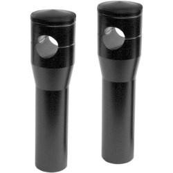 PartzBiz HD DS06021201 - Accutronix Black 6" Custom Billet Aluminum Risers 1" Bars Standard Triples Fit PartzBiz HD DS06021201 - Accutronix Black 6" Custom Billet Aluminum Risers 1" Bars Standard Triples Fit