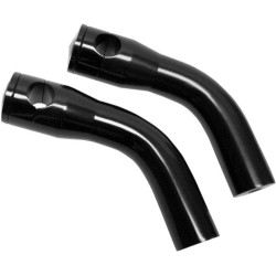 PartzBiz HD DS06021203 - Accutronix Black 6" Pullback Billet Aluminum Risers 1" Bars Standard Triples Fit PartzBiz HD DS06021203 - Accutronix Black 6" Pullback Billet Aluminum Risers 1" Bars Standard Triples Fit