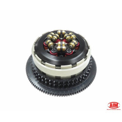 PartzBiz HD TA008-004 - AIM TA008-004 CF2 Complete Performance Hydraulic Clutch Kit H-D Big Twin 07-Up Best New Performance replacement Upgrade