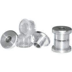 PartzBiz HD DS06020006 - Alloy Art Gooden Tight Aluminum Riser Bushings for Harley FLH/T Touring 84-15 | GT-2S