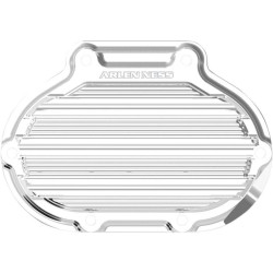 PartzBiz HD AN03-812 - Arlen Ness 10 Gauge Chrome Transmission Side Cover for Harley 07-15 Twin Cam | 03-812