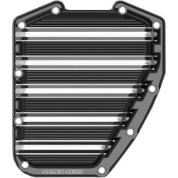 PartzBiz HD AN03-963 - Arlen Ness 10 Gauge Gloss Black Cam Timing Cover for Harley Twin Cam 01-15 | 03-963