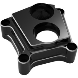 PartzBiz HD AN12-573 - Arlen Ness 10 Gauge Gloss Black Lifter Tappet Block Covers Harley Twin Cam 99-15 | 12-573
