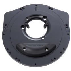 PartzBiz HD AN18-185 - Arlen Ness 18-185 Orange Anodized Method Clear Stage 1 Air Cleaner 08-16 TBW