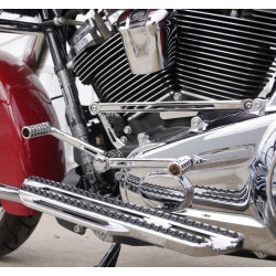 PartzBiz HD AN420-102 - Arlen Ness 420-102 Chrome Speedliner Foot Controls Heel / Toe Shifter Harley FLH | 420-102 PartzBiz HD AN420-102 - Arlen Ness 420-102 Chrome Speedliner Foot Controls Heel / Toe Shifter Harley FLH | 420-102