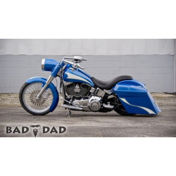 PartzBiz HD BAD-80953-1 - Bad Dad 21" Wrap Front Fender for Harley FLH/T Touring 86-13 80953-1 PartzBiz HD BAD-80953-1 - Bad Dad 21" Wrap Front Fender for Harley FLH/T Touring 86-13 80953-1