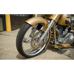 PartzBiz HD BAD-80878-1 - Bad Dad 23" Wrap Front Fender for Harley Touring FLH/T 86-13 80878-1 PartzBiz HD BAD-80878-1 - Bad Dad 23" Wrap Front Fender for Harley Touring FLH/T 86-13 80878-1