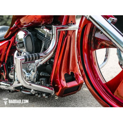 PartzBiz HD BAD-80998-2 - Bad Dad Classic Series Chin Spoiler w/ Single Vent for 14-16 FLH/T Touring Models PartzBiz HD BAD-80998-2 - Bad Dad Classic Series Chin Spoiler w/ Single Vent for 14-16 FLH/T Touring Models
