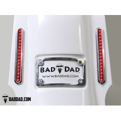 PartzBiz HD BAD-81175-905-CH/CH - Bad Dad Competition Saddlebag Kit 905 Chrome Taillight & Chrome Plate 200mm FLS | 81175-905-CH/CH PartzBiz HD BAD-81175-905-CH/CH - Bad Dad Competition Saddlebag Kit 905 Chrome Taillight & Chrome Plate 200mm FLS | 81175-905-CH/CH