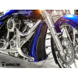 PartzBiz HD BAD-81357-2 - Bad Dad Race Series Chin Spoiler Raw for 16"-30" Wheels Harley Touring 14-16 PartzBiz HD BAD-81357-2 - Bad Dad Race Series Chin Spoiler Raw for 16"-30" Wheels Harley Touring 14-16