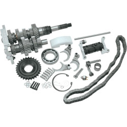 PartzBiz HD DD411S - Baker DD411S DD6 Direct Drive 3.24 6 Speed Gear Set Harley Touring 99-00