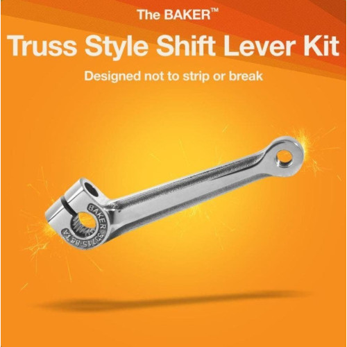 PartzBiz HD: 4422846-Baker Drivetrain Truss Shift Lever Kit 80-06 Harley Big Twin 5 Speed 33715-85SA-A