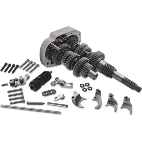 PartzBiz HD: 4422812-Baker Overdrive 411P OD6 6-Speed Builders Kit (3.24 1st Ratio) Harley ST & Dyna 00-06