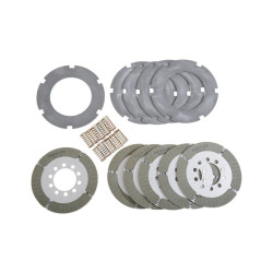 PartzBiz HD DS11311802 - Belt Drive LTD Complete Extra Plate Clutch Kit 10 pc Harley Big Twin 41-81