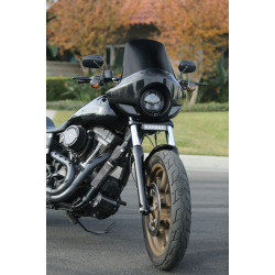 PartzBiz HD B10-2001 - Burly Brand Tall Touring Sport Touring Fairing Harley w/ 35mm-49mm Fork Tubes | B10-2001