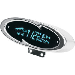 PartzBiz HD TR211051 - Dakota Digital MCV-7100 Chrome Wave 7000 Series Speedometer Tachometer | MCV-7100 PartzBiz HD TR211051 - Dakota Digital MCV-7100 Chrome Wave 7000 Series Speedometer Tachometer | MCV-7100