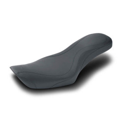 PartzBiz HD MD76387 - Mustang Seats DayTripper 1 Piece 2 up Seat Harley Dyna FXD 96-03 | 76387