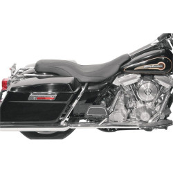 PartzBiz HD MD76382 - Mustang Seats Daytripper 2 Up Seat Harley Electra Glide Road Glide FLH/T 97-07 | 76382