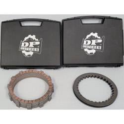 PartzBiz HD DS11310284 & DS11310279 - DP Clutches Clutch Plates Fibers Steel Friction DPHK500 & DPHK505 Harley Big Twin