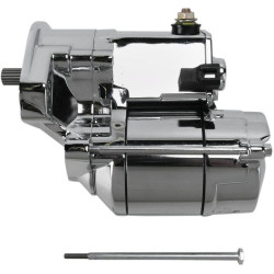 PartzBiz HD DS801002 - Drag 1.4kw Chrome High Performance OEM Replacement Starter Harley 90-06 Big Twin | 80-1002 Repl OEM 31553-90 & 31553-94