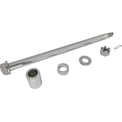 PartzBiz HD DS02141964 - Drag Chrome Rear Axle Kit 0214-1964 Harley Touring FLT 00-01
