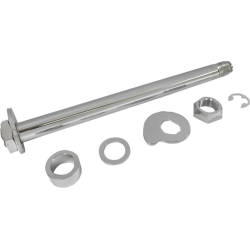 PartzBiz HD DS02141966 - Drag Chrome Rear Axle Kit 0214-1966 Harley Touring FLH/T 2008