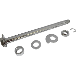 PartzBiz HD DS02141967 - Drag Chrome Rear Axle Kit 0214-1967 Harley Touring FLH/T 09-13