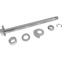 PartzBiz HD DS02141968 - Drag Chrome Rear Axle Kit 0214-1968 Harley Touring FLH/T 14-20