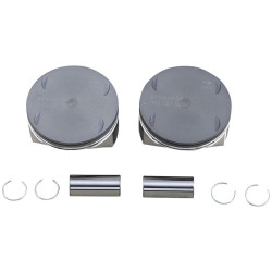 PartzBiz HD DS09110052 - Drag Replacement Coated Piston Kit 3.957 Bore Harley Milwaukee Eight 107 17-Up
