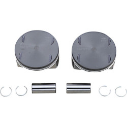 PartzBiz HD DS09110054 - Drag Replacement Coated Piston Kit 4.005 Bore Harley Milwaukee Eight 114 17-Up