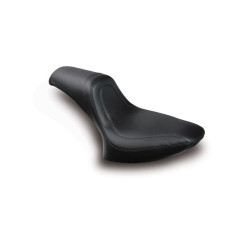 PartzBiz HD MD75779 - Mustang Seats Fastback 1 Piece 2-Up Seat Harley Softail 00-05 FXST 00-07 FLST  | 75779