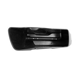 PartzBiz HD HW151001 - Hogworkz 4" Stretched Dual Saddlebags w/ Lids Harley '14-'18 FLH Unpainted | HW151001 PartzBiz HD HW151001 - Hogworkz 4" Stretched Dual Saddlebags w/ Lids Harley '14-'18 FLH Unpainted | HW151001