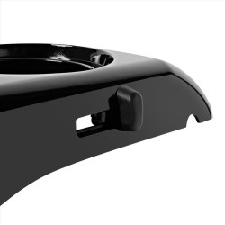 PartzBiz HD HW144208 - Hogworkz Vivid Black 6.5" Lower Fairings Speaker Pod Mounts 14-19 Harley Touring | HW144208 PartzBiz HD HW144208 - Hogworkz Vivid Black 6.5" Lower Fairings Speaker Pod Mounts 14-19 Harley Touring | HW144208