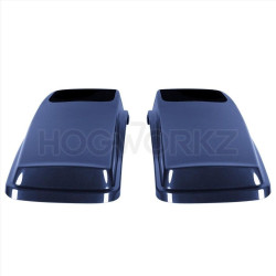 PartzBiz HD HW153005 - Hogworkz Vivid Black 6" x 9" Speaker Lids Harley Touring 93-13 Saddlebags | HW152008 PartzBiz HD HW153005 - Hogworkz Vivid Black 6" x 9" Speaker Lids Harley Touring 93-13 Saddlebags | HW152008