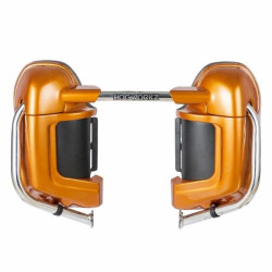 PartzBiz HD HW105009 - Hogworkz Lower Vented Fairing Lowers w/ Hardware Harley Touring Amber Whiskey | HW105009 PartzBiz HD HW105009 - Hogworkz Lower Vented Fairing Lowers w/ Hardware Harley Touring Amber Whiskey | HW105009