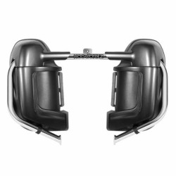 PartzBiz HD HW105010 - Hogworkz Lower Vented Fairing Lowers w/ Hardware Harley Touring Charcoal Pearl | HW105010 PartzBiz HD HW105010 - Hogworkz Lower Vented Fairing Lowers w/ Hardware Harley Touring Charcoal Pearl | HW105010