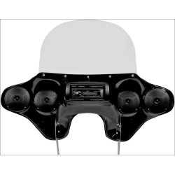 PartzBiz HD DS23300022 - Hoppe Quadzilla Quick Detach Fairing w/ Speakers & Jenson FLSTN | HDF-SFTDX PartzBiz HD DS23300022 - Hoppe Quadzilla Quick Detach Fairing w/ Speakers & Jenson FLSTN | HDF-SFTDX