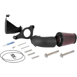 PartzBiz HD DS10102420 - K&N 57-1138 Performance Intake Kit for V-Twin Harley FLH FLT M8 Touring 17-Up 2017 2018 2019 2020 Harley-Davidson FLH FLT Milwaukee-Eight Touring Models electra road glide street king tour 1011-3832 10113832 402393