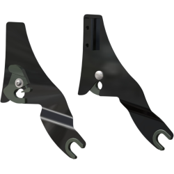 PartzBiz HD DS15040105 - Khrome Werks 263870 Black Quick Release Side Plates Harley Touring 09-Up PartzBiz HD DS15040105 - Khrome Werks 263870 Black Quick Release Side Plates Harley Touring 09-Up