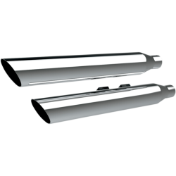 PartzBiz HD DS18010620 - Khrome Werks 3" HP-Plus Chrome Slash Down Slip on Mufflers Harley 07-17 FLSTN | 202375 PartzBiz HD DS18010620 - Khrome Werks 3" HP-Plus Chrome Slash Down Slip on Mufflers Harley 07-17 FLSTN | 202375