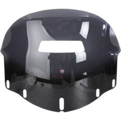 PartzBiz HD DS23120250 - Klock Werks 14" 18" Flare Smoke Windshield Vented Honda GL1800 01-17 2312-0250 23120250 gold wing touring cruiser screen wing comfort best for upgrade