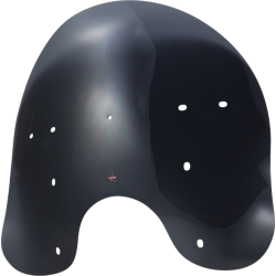 PartzBiz HD DS23100710 - Klock Werks 17.5" Flare Billboard Windshield Dark Smoke Harley Softail 86-17
