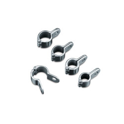 PartzBiz HD KA1002 - Kuryakyn 1002 Chrome 1" Magnum Quick Clamps Pair Harley & Metric