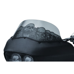 PartzBiz HD KA1820 - Kuryakyn Catacomb 10.5" Tall Airmaster Windshield Harley Road Glide 98-13 | 1820 PartzBiz HD KA1820 - Kuryakyn Catacomb 10.5" Tall Airmaster Windshield Harley Road Glide 98-13 | 1820