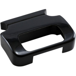 PartzBiz HD DS22100529 - LA Chopper LA-7391-00B Black Aluminum Gauge Mount 3-1/2" On Center 1" Handlebars universal custom harley metric motorcycle bike Bar Bracket 2210-0529 22100529