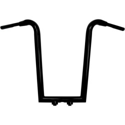 PartzBiz HD DS06012029 - La Choppers  Black 1" Tree Hugger Handlebars 19" Apes Softail Dyna 96-Up Flhr | LA-7370-19B
