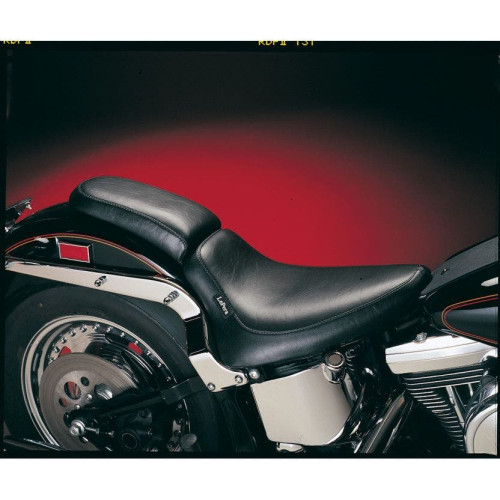 PartzBiz HD: 4410465-Le Pera LGN-850 Smooth Black Silhouette Solo Driver w/ Gel Seat 84-99 Softail | LGN-850